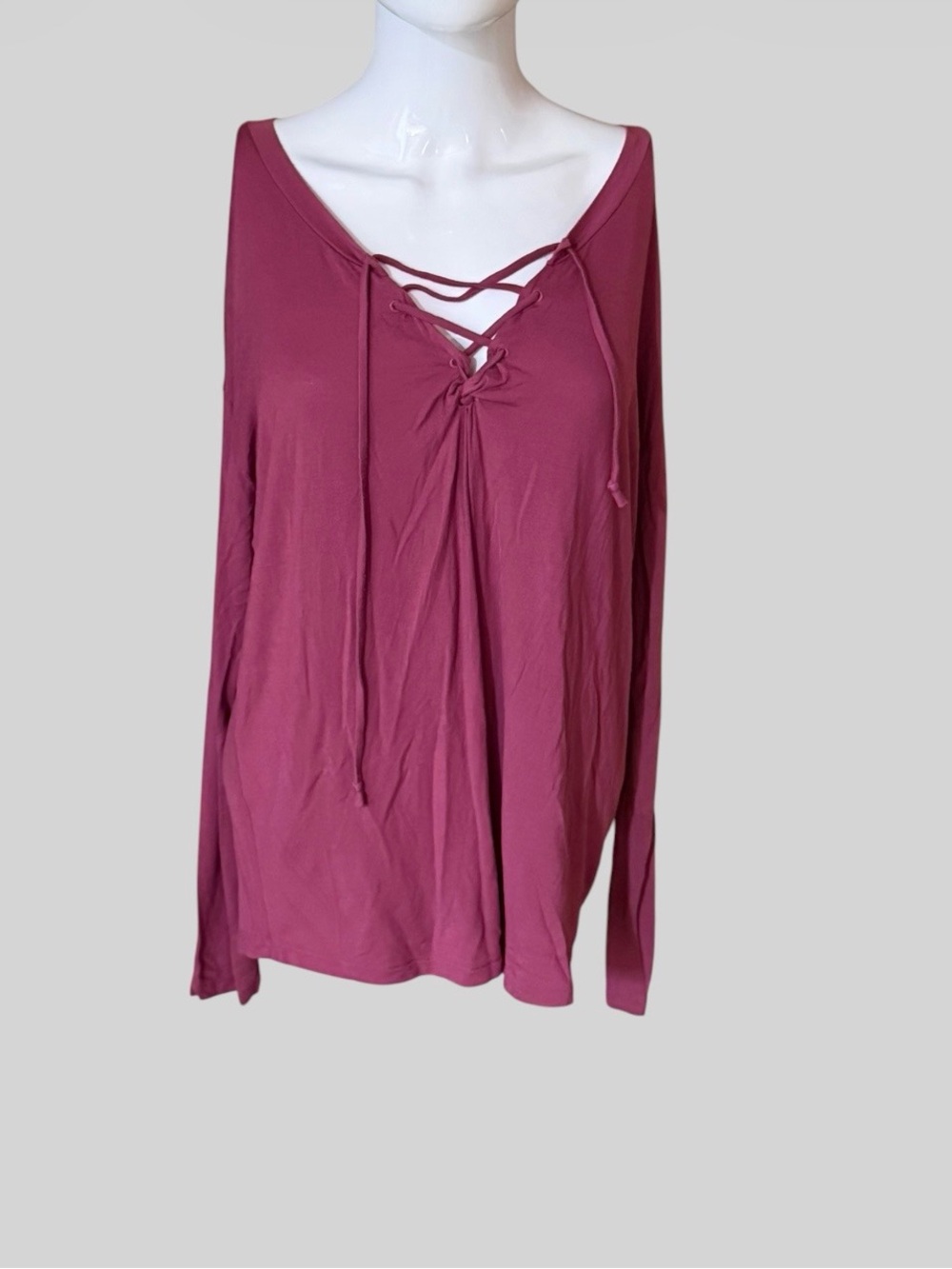 PINK Victoria's Secret Super Soft Magenta Tee
